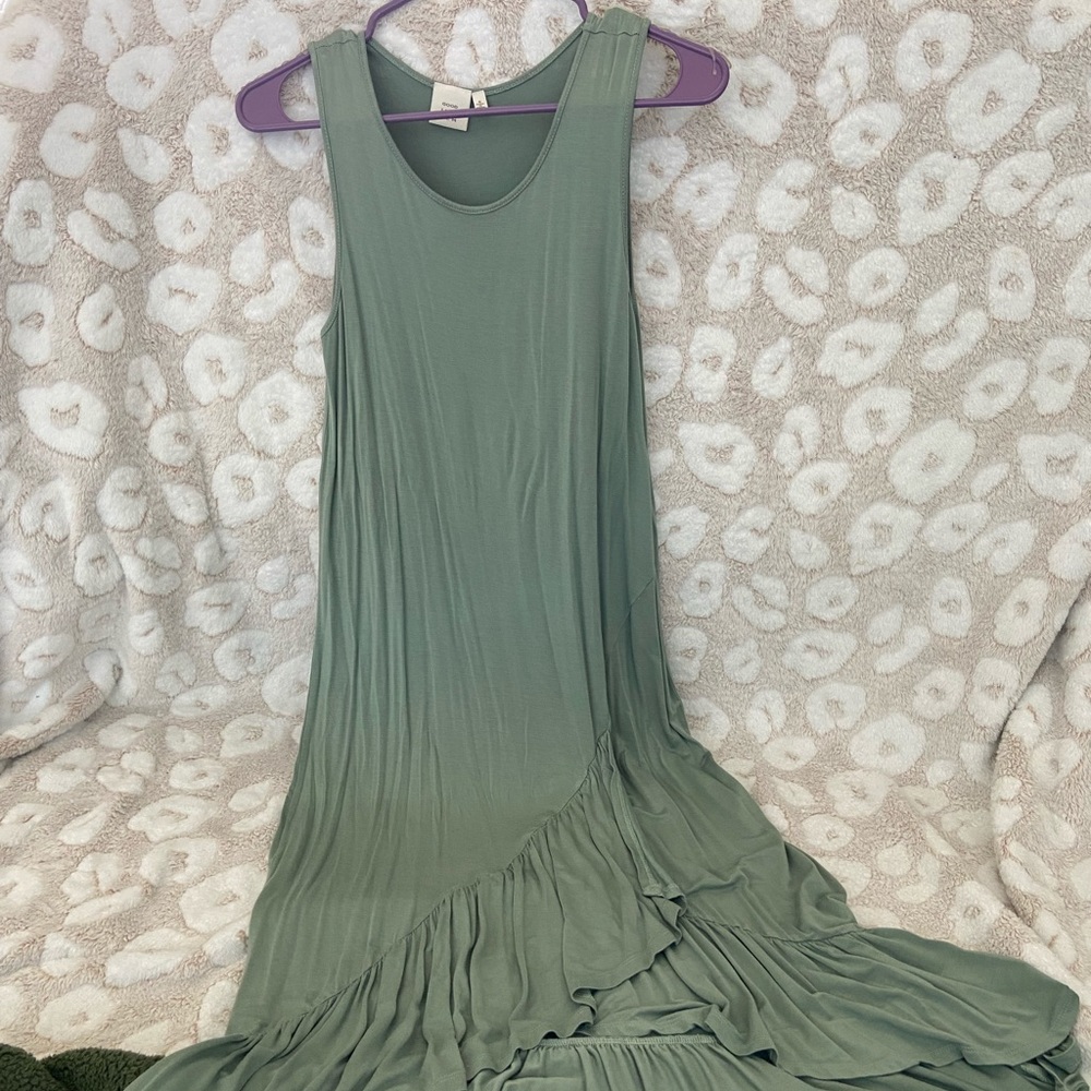 High-Low Maxi Dress